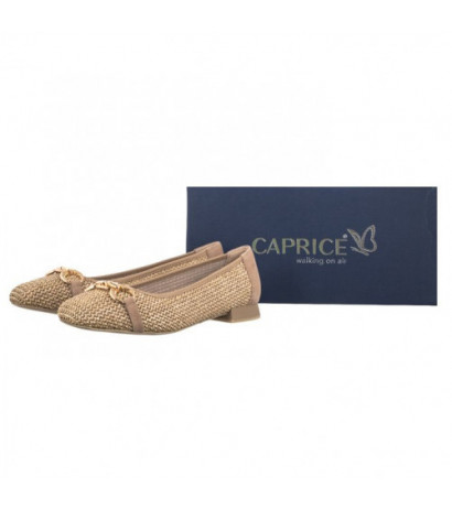 Caprice Beżowe 9-22503-42 311 Bark Comb (CP396-b) bateliai