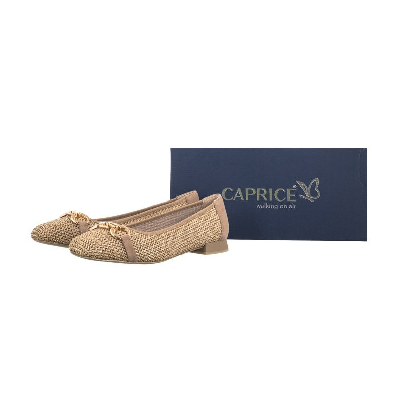 Caprice Beżowe 9-22503-42 311 Bark Comb (CP396-b) bateliai