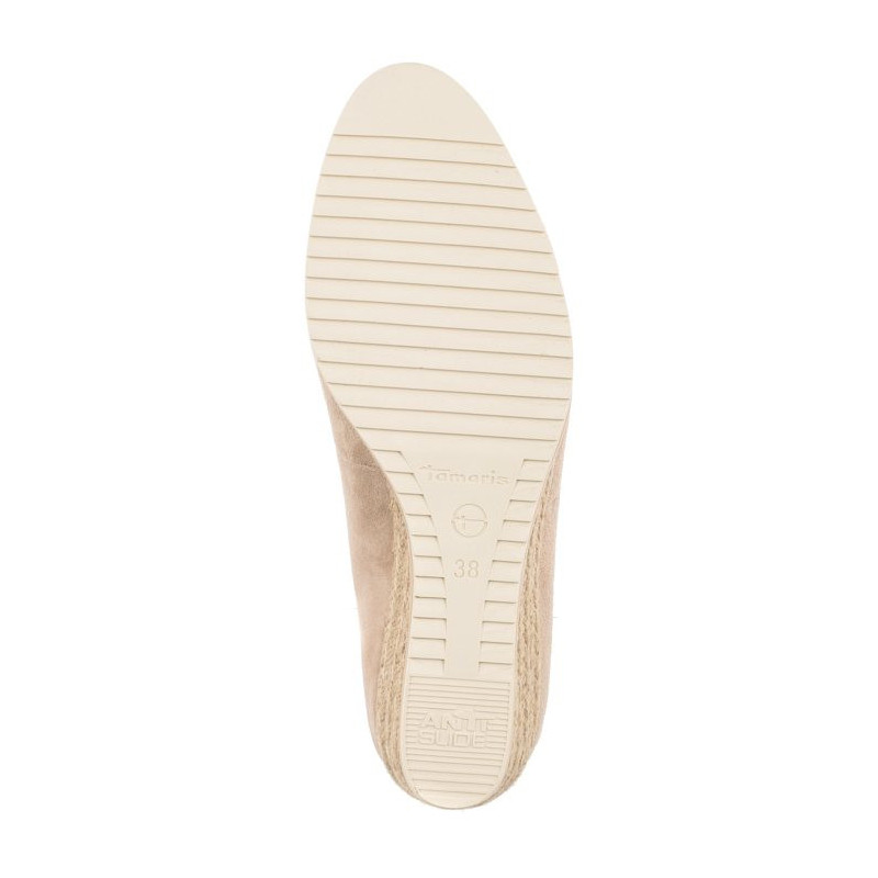Tamaris Beżowe 1-22303-42 251 Nude (TM478-a) batai