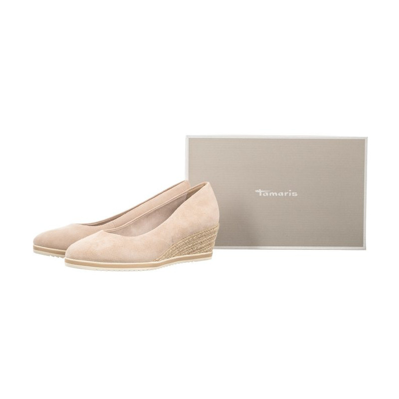 Tamaris Beżowe 1-22303-42 251 Nude (TM478-a) batai