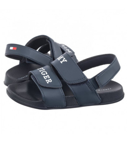 Tommy Hilfiger Velcro Sandal T1B2-33453-1172 800 Blue (TH1085-a) sandalai