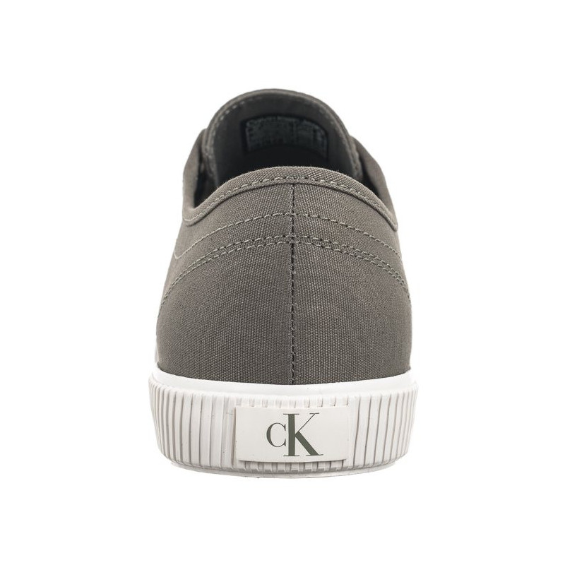 Calvin Klein Ess Vulcanized Low Laceup CS ML Dusty Olive/Bright White YM0YM00306 0IH (CK497-b) sportiniai bateliai 