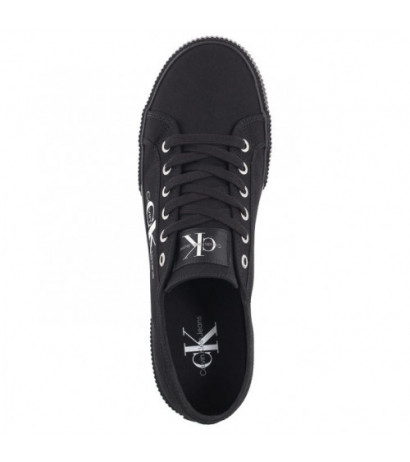 Calvin Klein Ess Vulcanized Low Laceup CS ML Triple Black YM0YM00306 0GL (CK497-a) sportiniai bateliai 