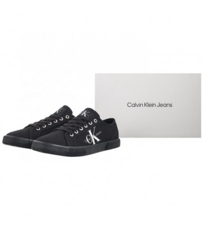 Calvin Klein Ess Vulcanized Low Laceup CS ML Triple Black YM0YM00306 0GL (CK497-a) sportiniai bateliai 