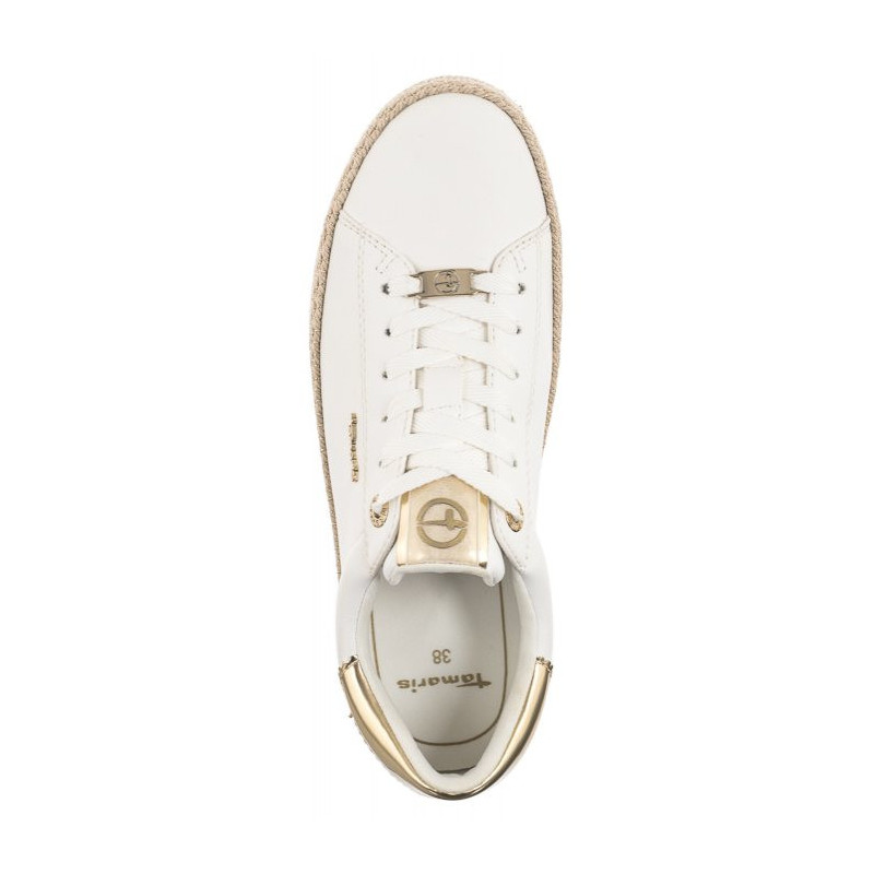 Tamaris Białe 1-23713-42 190 White/Gold (TM479-a) batai