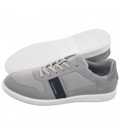 Calvin Klein Low Top Lace Up Mix Uk Grey/Navy HM0HM00491 0IY (CK498-a) batai