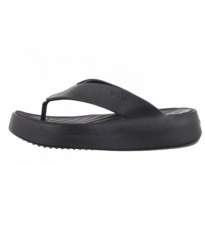 Crocs Getaway Platform Flip Black 209410-001 (CR308-a) bateliai