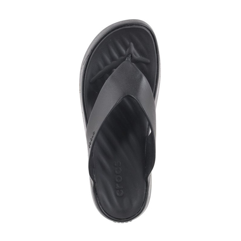 Crocs Getaway Platform Flip Black 209410-001 (CR308-a) bateliai