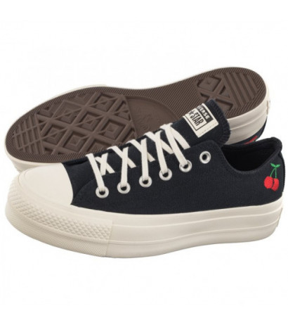 Converse CTAS Lift Ox Blach/Egret/Red A08862C (CO663-a) bateliai