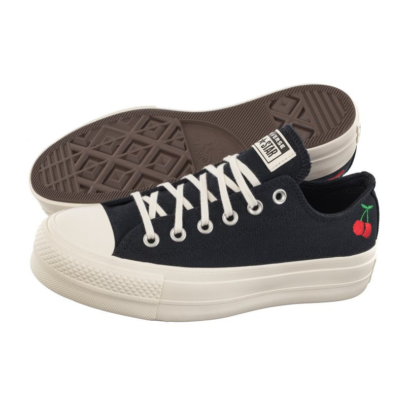 Converse CTAS Lift Ox Blach/Egret/Red A08862C (CO663-a) bateliai