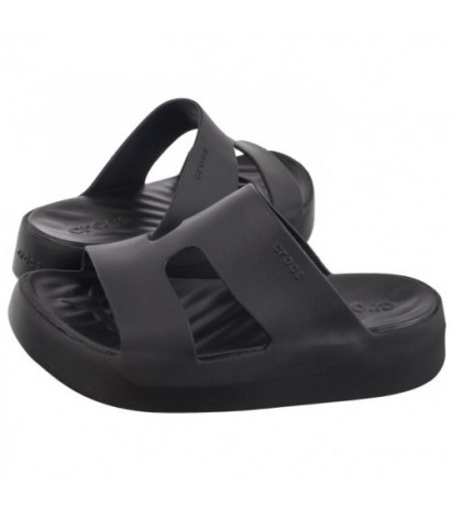 Crocs Getaway Platform H-Strap Black 209409-001 (CR328-a) bateliai