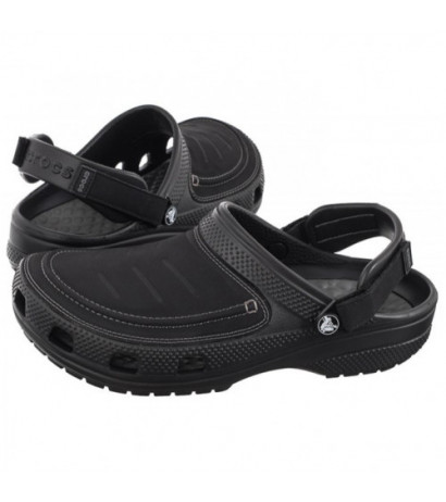 Crocs Yukon Vista II LR Clog Black/Slate Grey 207689-0DD (CR323-b) šlepetės