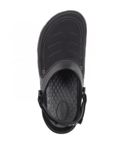 Crocs Yukon Vista II LR Clog Black/Slate Grey 207689-0DD (CR323-b) šlepetės