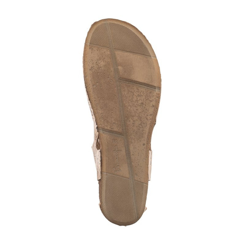 Maciejka Beżowe/Złote 06431-02/00-6 (MA1178-c) sandalai