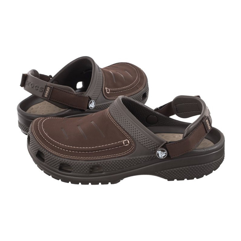 Crocs Yukon Vista II LR Clog Expresso/Mushroom 207689-23D (CR323-a) šlepetės