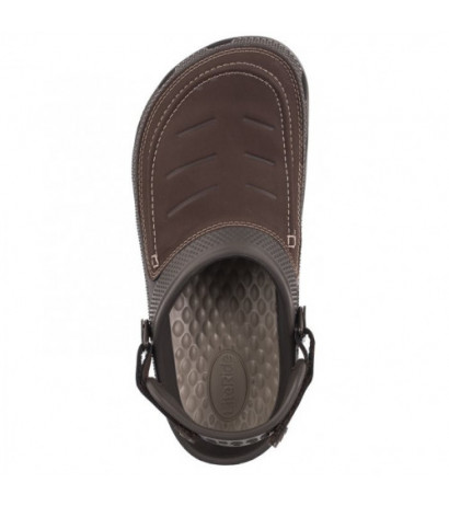 Crocs Yukon Vista II LR Clog Expresso/Mushroom 207689-23D (CR323-a) šlepetės