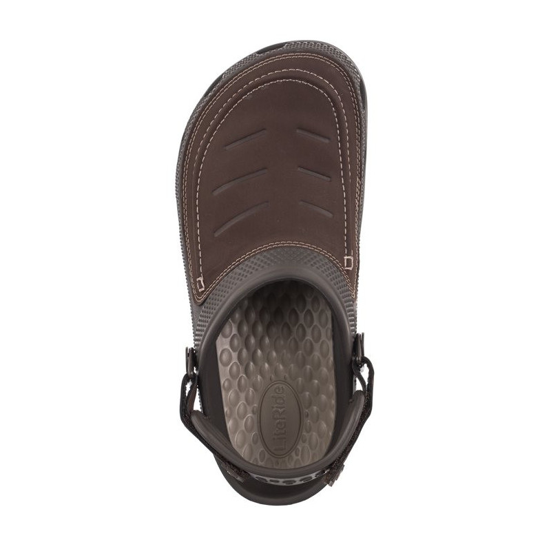 Crocs Yukon Vista II LR Clog Expresso/Mushroom 207689-23D (CR323-a) šlepetės