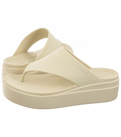 Crocs Brooklyn Flip Bone 208727-2Y2 (CR312-a) bateliai