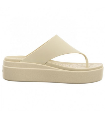 Crocs Brooklyn Flip Bone 208727-2Y2 (CR312-a) bateliai