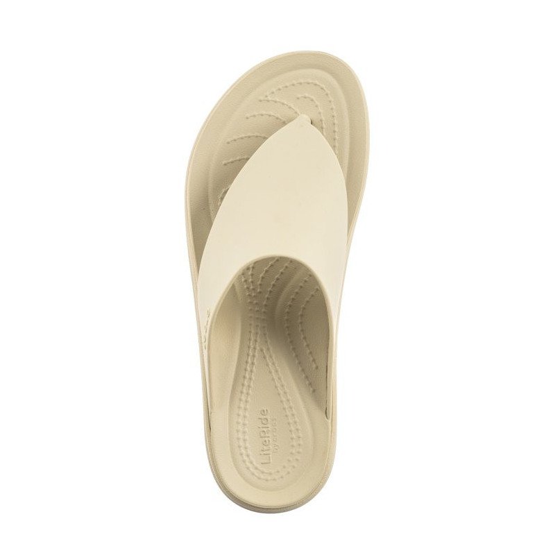 Crocs Brooklyn Flip Bone 208727-2Y2 (CR312-a) bateliai