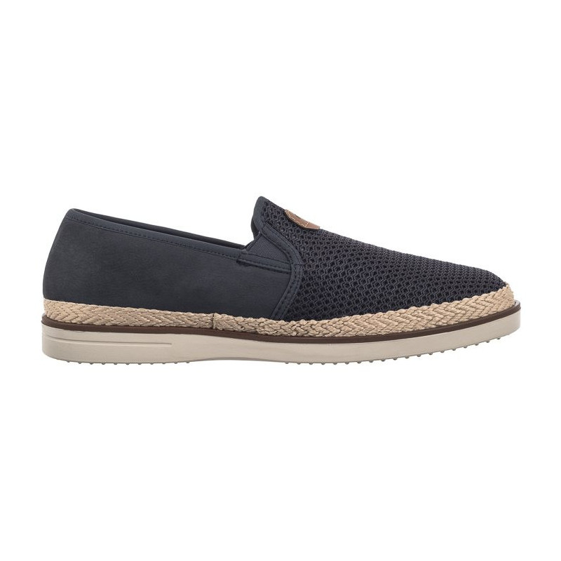 Rieker Granatowe B2366-14 Blue (RI162-a) batai