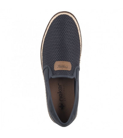 Rieker Granatowe B2366-14 Blue (RI162-a) batai