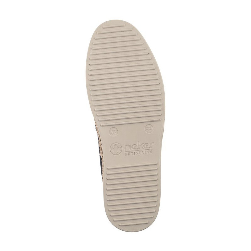 Rieker Granatowe B2366-14 Blue (RI162-a) batai