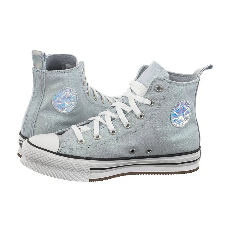 Converse CTAS Eva Lift Hi Ghosted/White/Black A03617C (CO671-a) bateliai