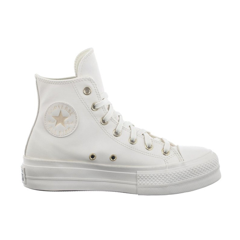 Converse CTAS Lift Hi Vintage White/Egret/Gold A03719C (CO664-a) bateliai