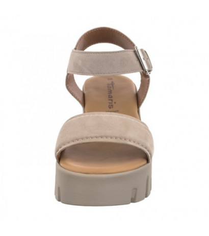 Tamaris Beżowe 1-28712-42 378 Taupe Suede (TM481-b) batai