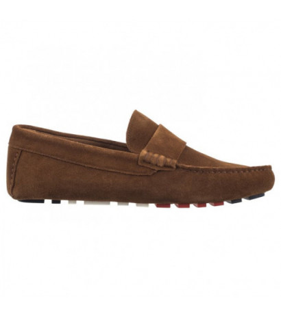 Tommy Hilfiger TH Classic Suede Driver Coconut Grove FM0FM05000 GVQ (TH1092-b) batai