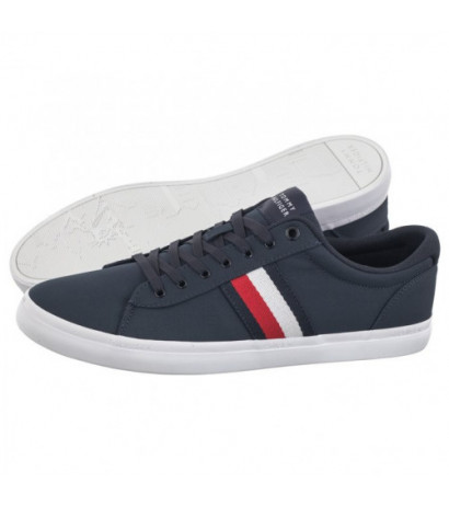 Tommy Hilfiger Iconic Vulc Stripes Mesh Antique Silver FM0FM05072 PRT (TH1084-b) sportiniai bateliai 