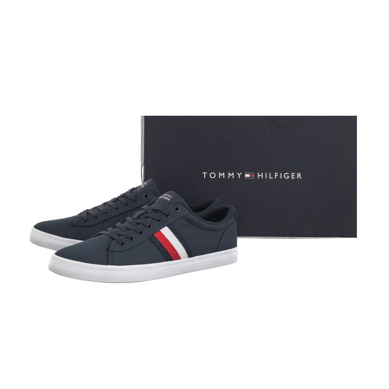 Tommy Hilfiger Iconic Vulc Stripes Mesh Antique Silver FM0FM05072 PRT (TH1084-b) sportiniai bateliai 