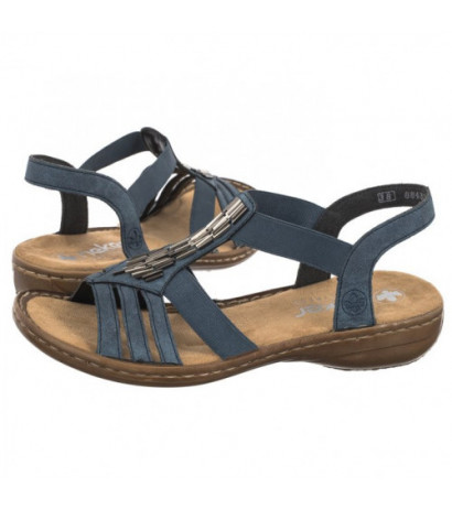 Rieker Niebieskie 60800-14 Blue (RI167-a) sandalai