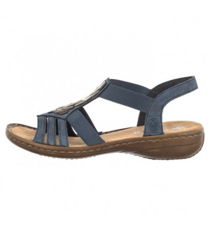 Rieker Niebieskie 60800-14 Blue (RI167-a) sandalai