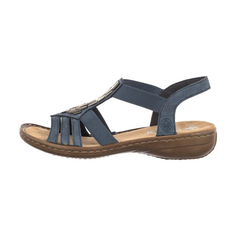 Rieker Niebieskie 60800-14 Blue (RI167-a) sandalai