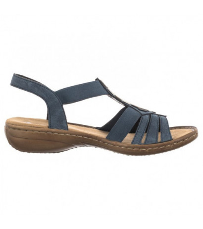 Rieker Niebieskie 60800-14 Blue (RI167-a) sandalai