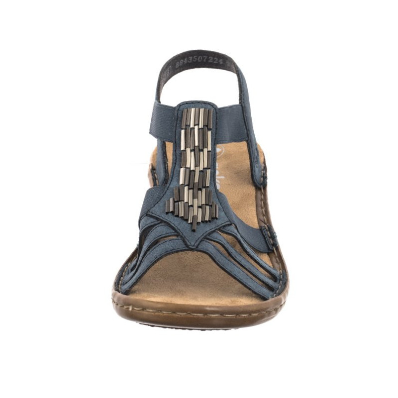 Rieker Niebieskie 60800-14 Blue (RI167-a) sandalai