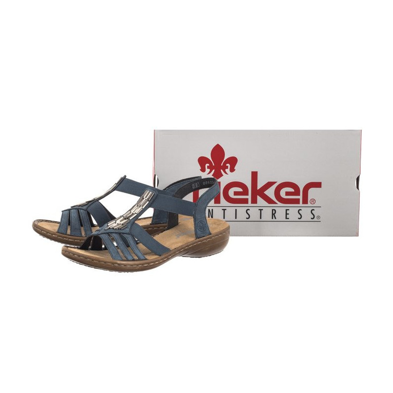 Rieker Niebieskie 60800-14 Blue (RI167-a) sandalai