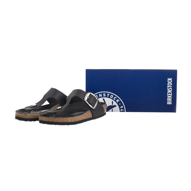 Birkenstock Gizeh Big Buckle Black 1023334 (BK249-a) šlepetės