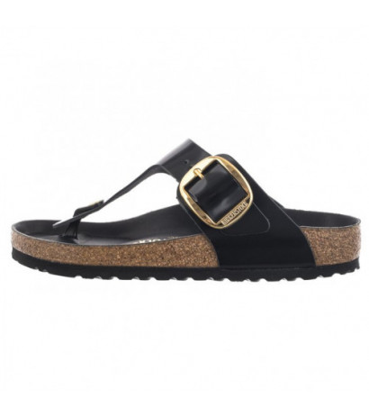 Birkenstock Gizeh Big Buckle High-Shine Black 1021467 (BK253-a) šlepetės