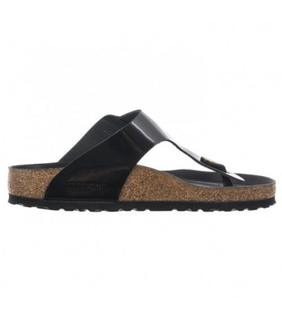 Birkenstock Gizeh Big Buckle High-Shine Black 1021467 (BK253-a) šlepetės