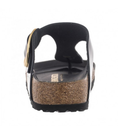 Birkenstock Gizeh Big Buckle High-Shine Black 1021467 (BK253-a) šlepetės