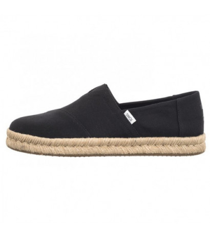 Toms Alp Rope 2.0 Black Recycled Cotton Slubby Woven 10019875 (TS38-b) sportiniai bateliai 