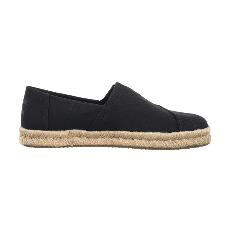Toms Alp Rope 2.0 Black Recycled Cotton Slubby Woven 10019875 (TS38-b) sportiniai bateliai 