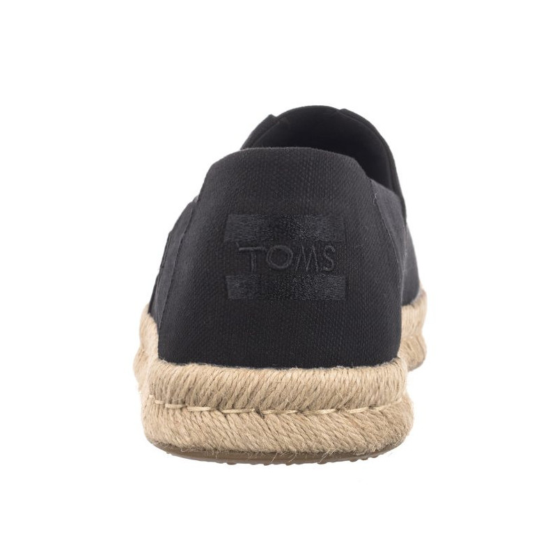 Toms Alp Rope 2.0 Black Recycled Cotton Slubby Woven 10019875 (TS38-b) sportiniai bateliai 