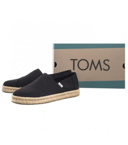 Toms Alp Rope 2.0 Black Recycled Cotton Slubby Woven 10019875 (TS38-b) sportiniai bateliai 