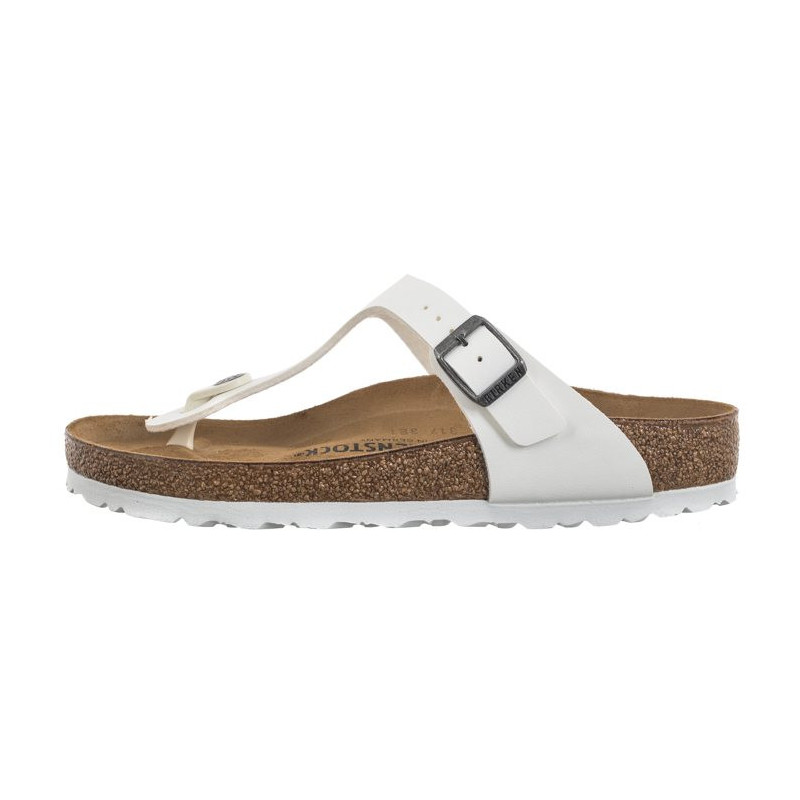 Birkenstock Gizeh Bs White 0745531 (BK242-b) šlepetės