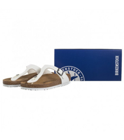 Birkenstock Gizeh Bs White 0745531 (BK242-b) šlepetės