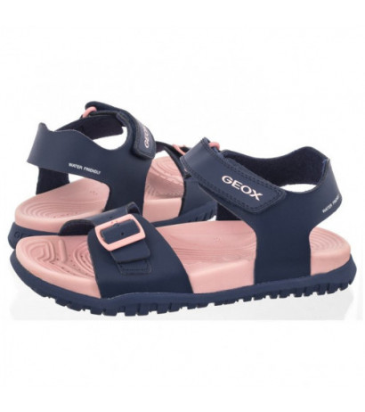 Geox J Sandal Fusbetto G. A Navy/Pink J35HMA 000BC C0694 (GE172-c) sandalai - Batai